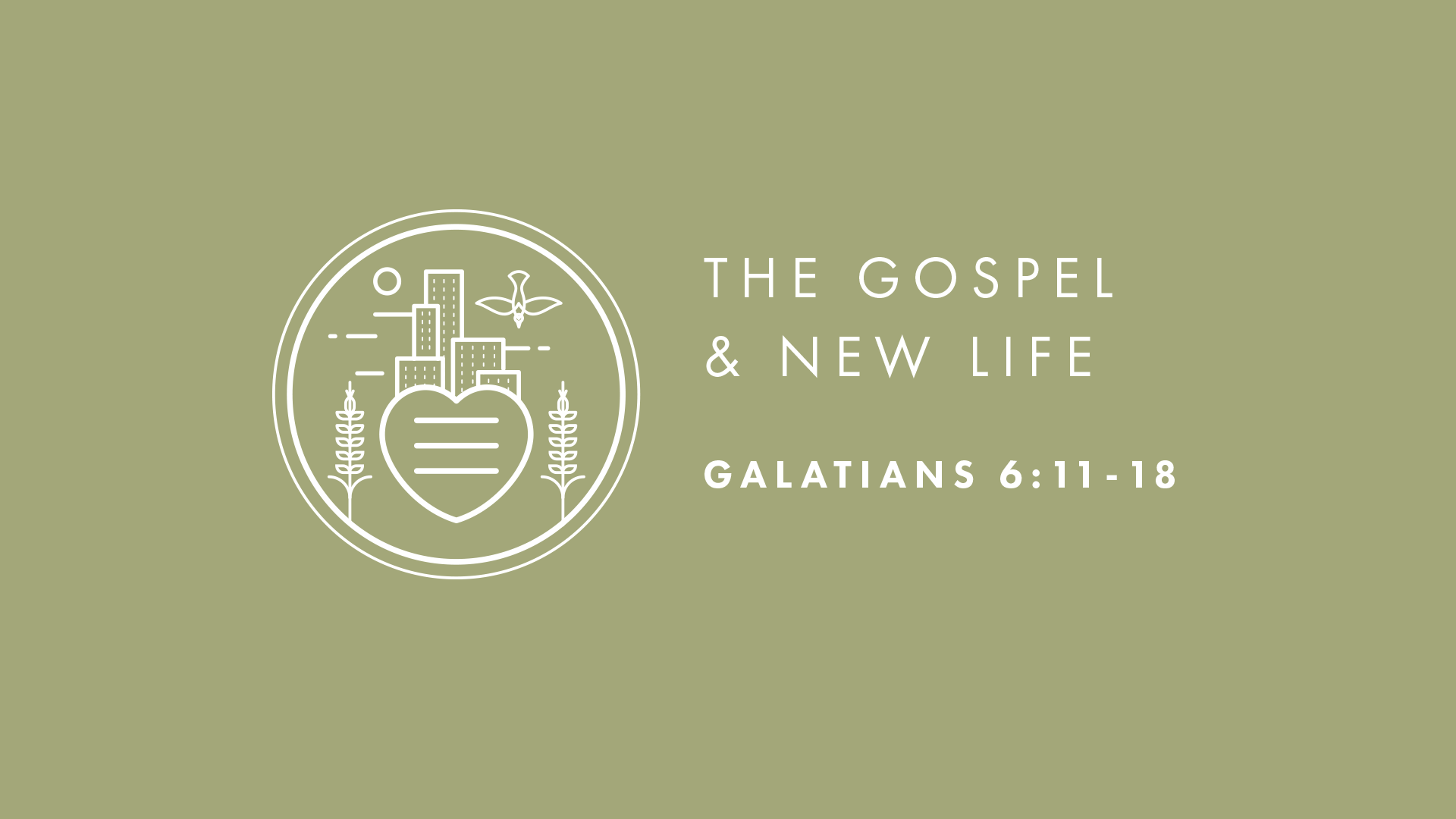 The Gospel and New Life 