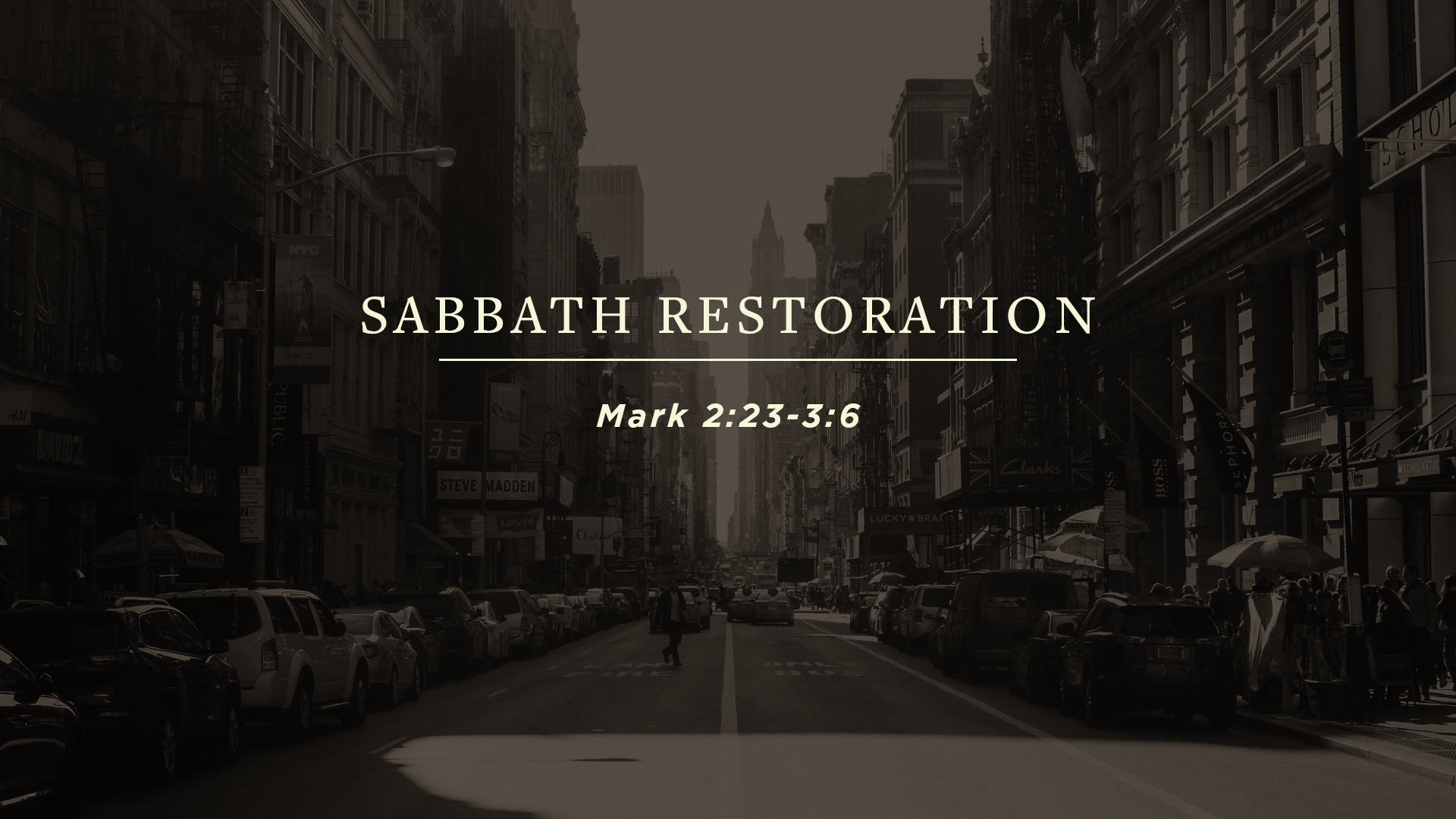 Sabbath Restoration