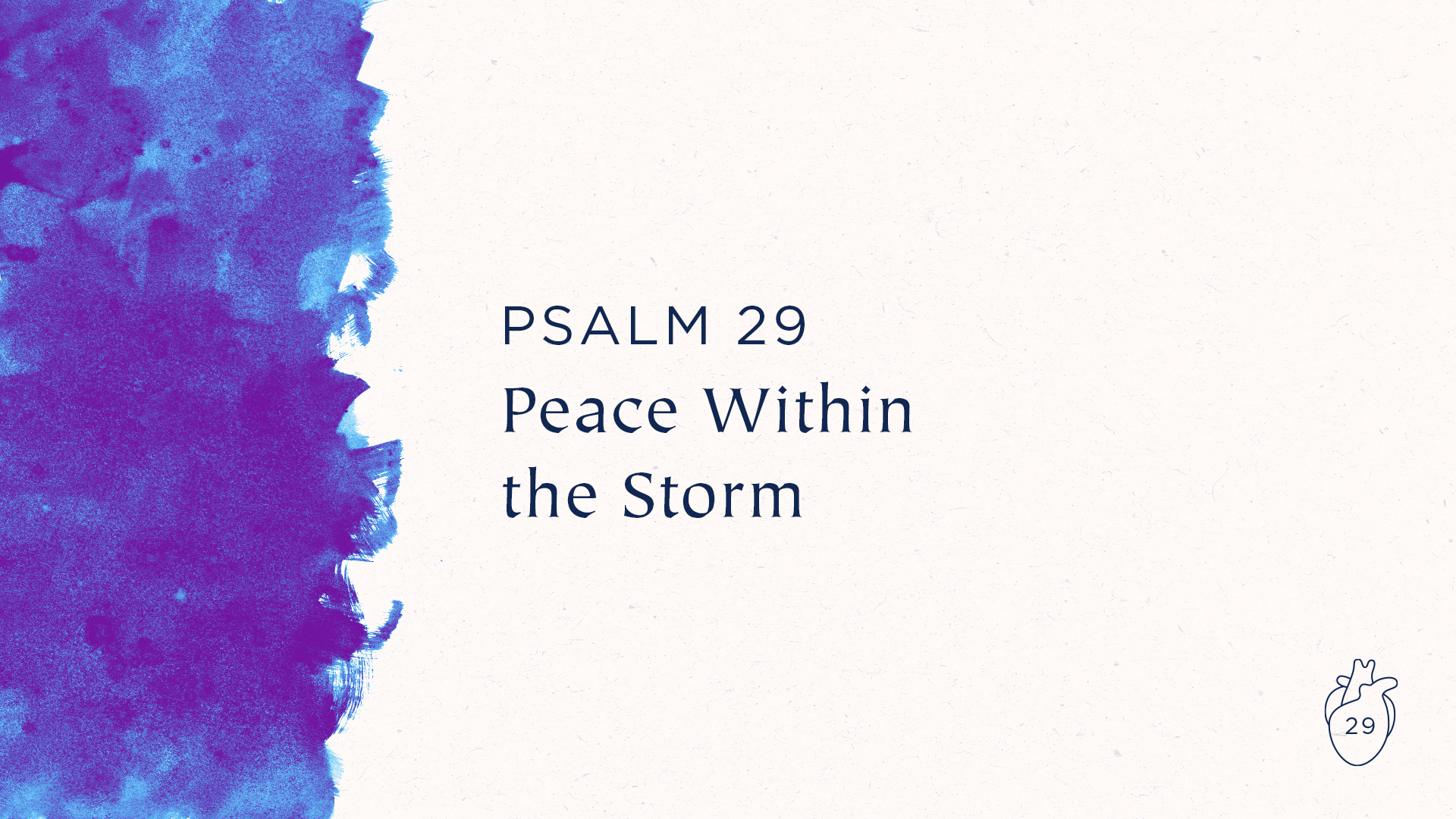 Peace Within the Storm