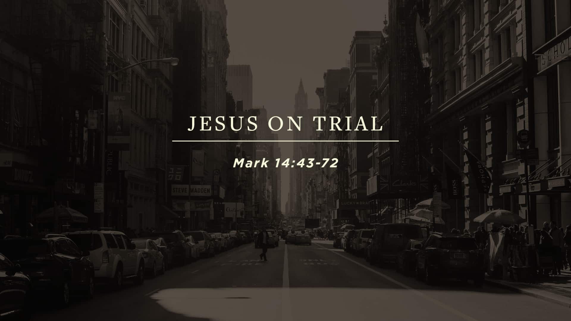 Jesus on Trial 