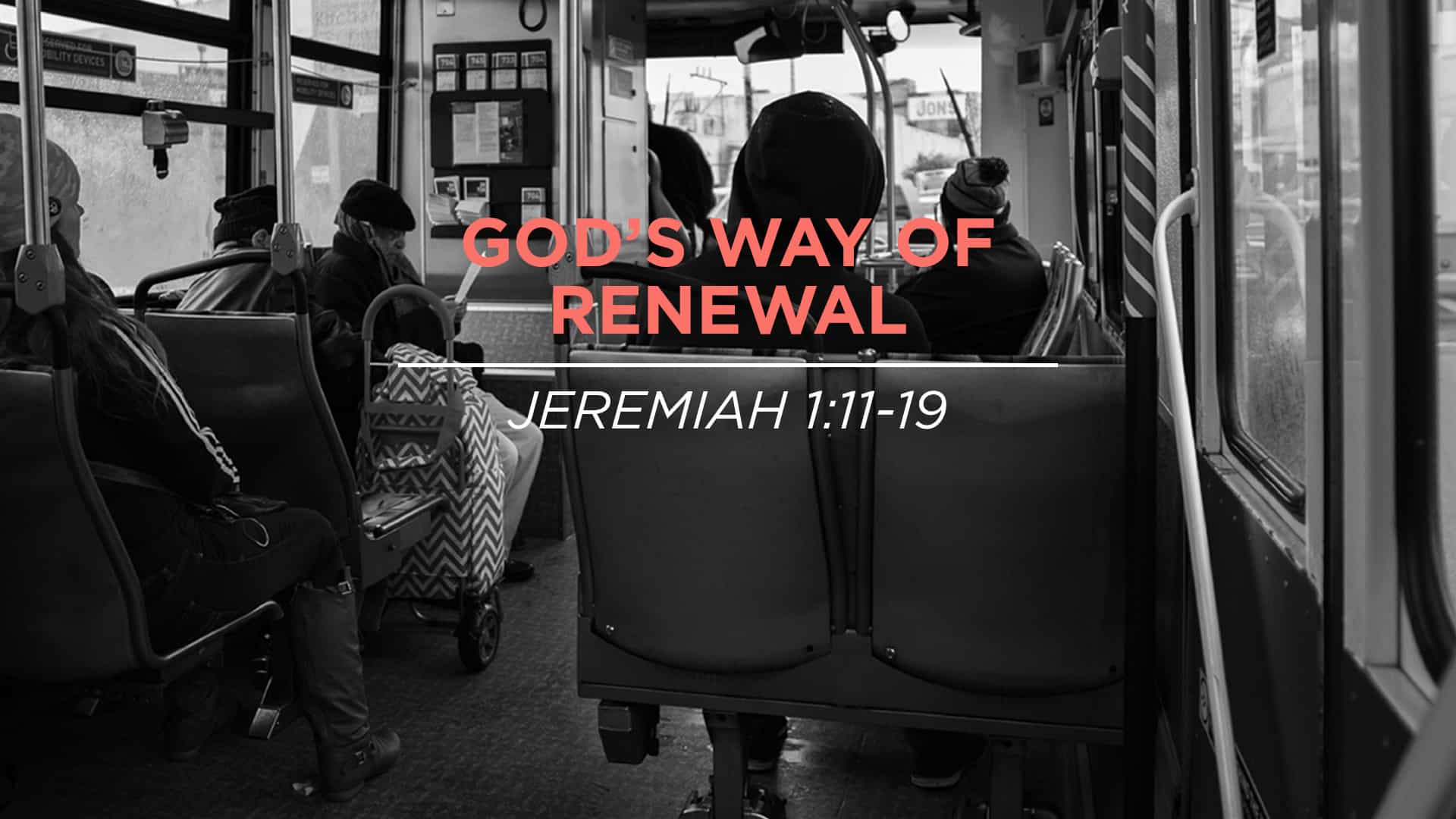 God’s Way of Renewal