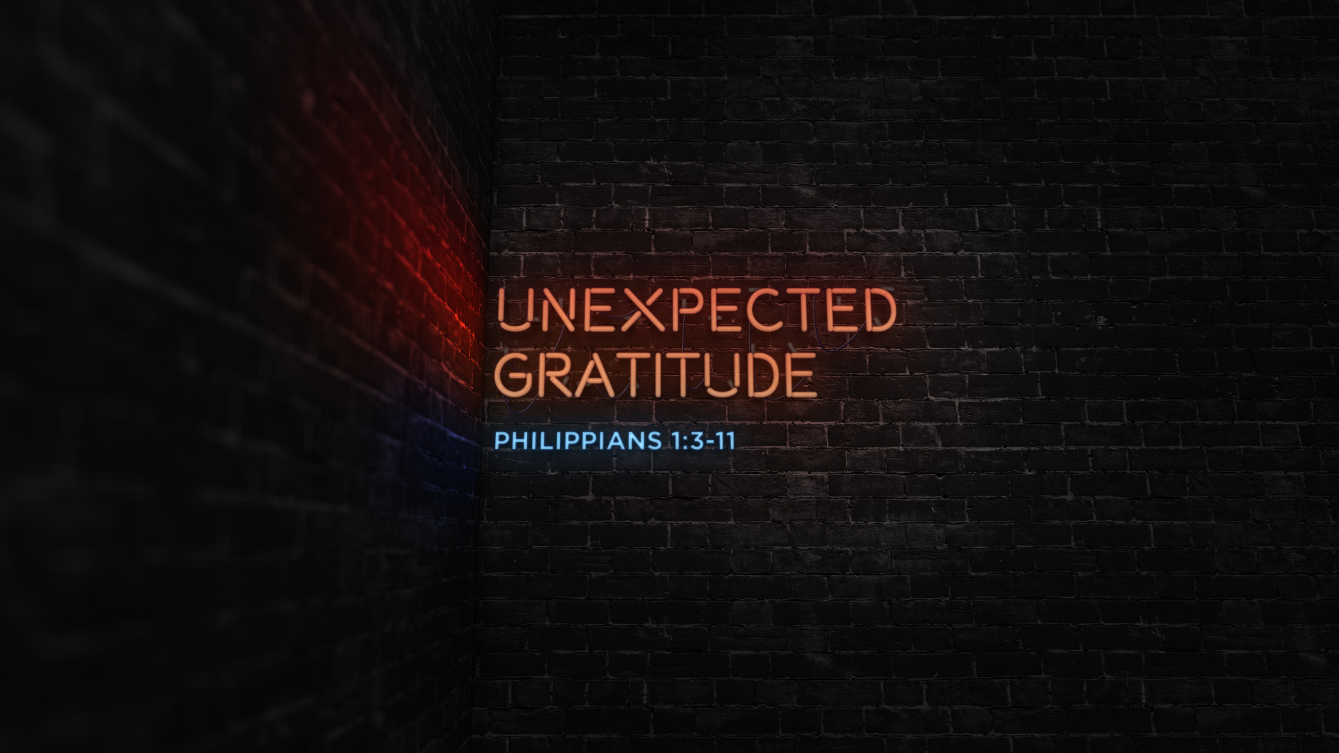 Unexpected Gratitude