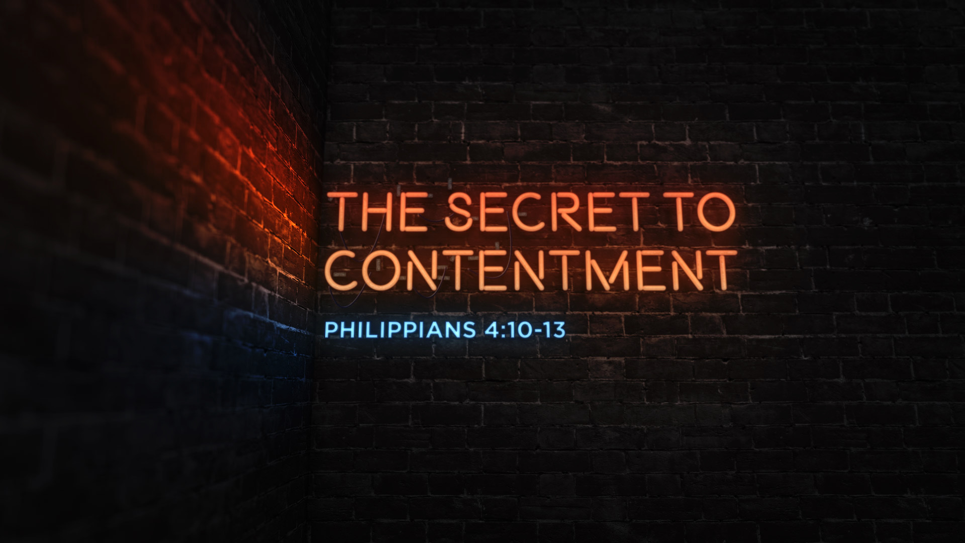 The Secret to Contentment 