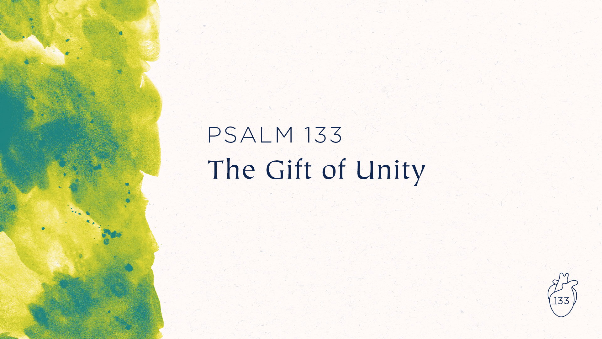 The Gift of Unity
