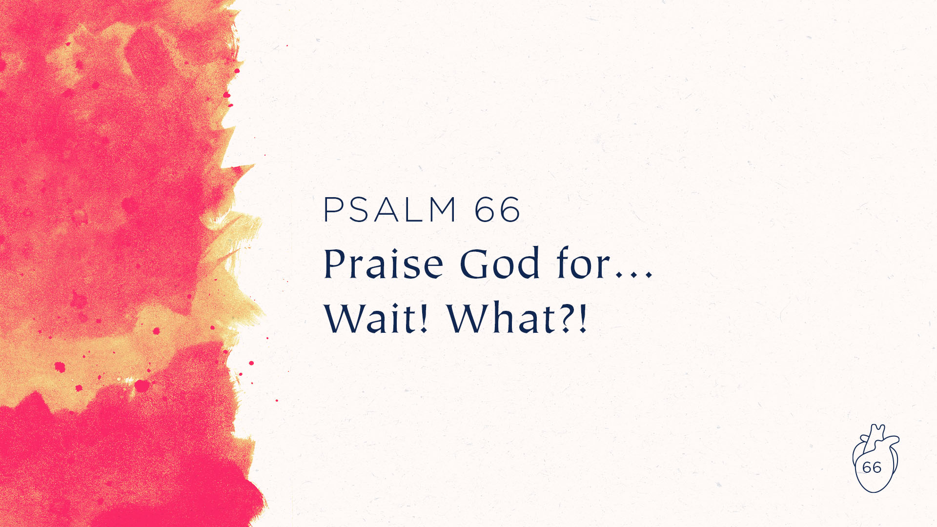 Praise God for…Wait! What?! 