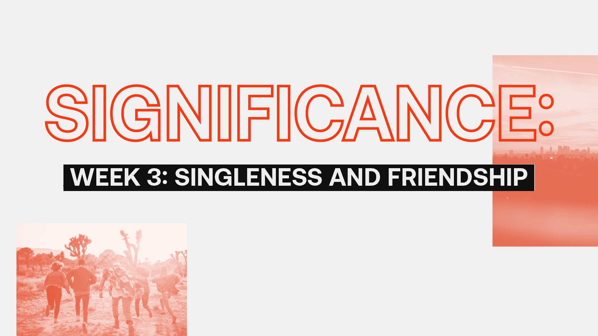 Significance: Singleness and Friendship 
